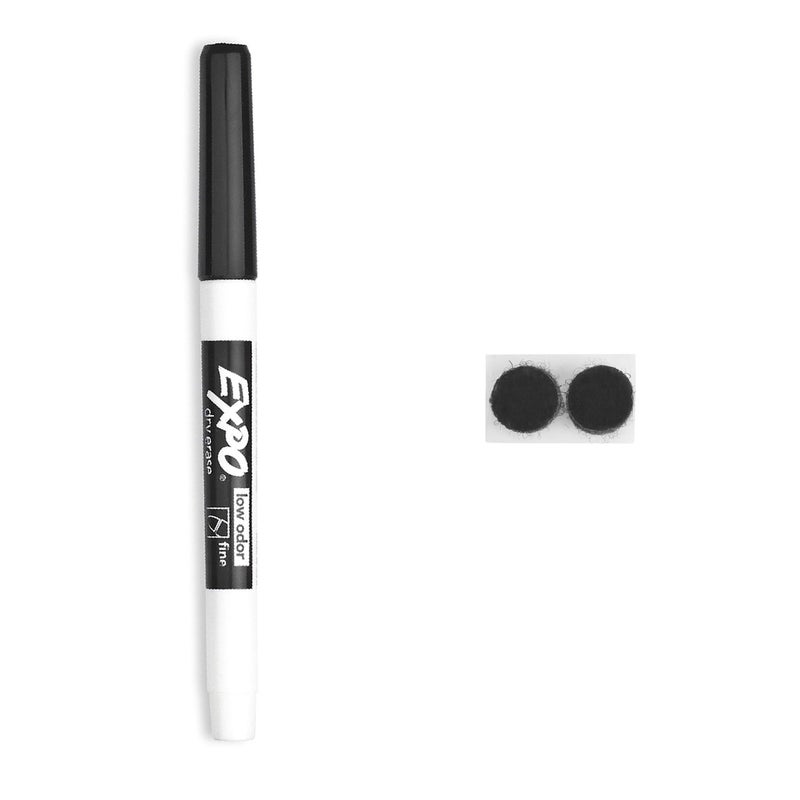 Think Board White Dry Erase Whiteboard 2'x4' â€“ Self-Adhesive Reusable Writing Surface for Wall, Desk, or Fridge â€“ Peel & Stick Removable Message Board for Home, Office & School - Image 4